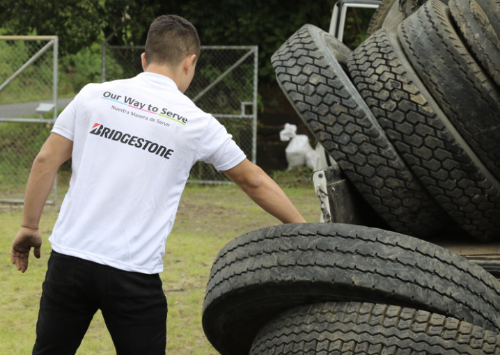 Imagen principal del artículo: Bridgestone fortalece su modelo de economía circular