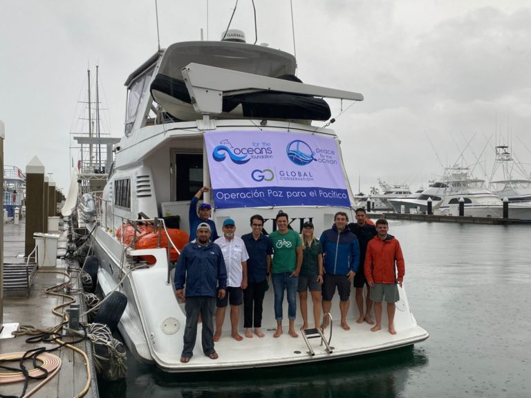 Organización realiza expedición científica y de monitoreo marino en el Pacífico Sur del país