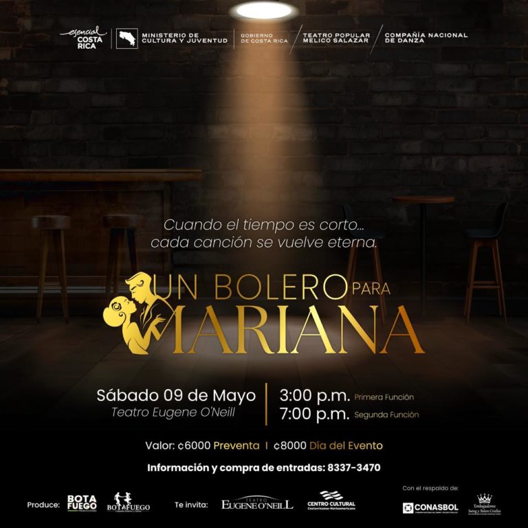 Un Bolero para Mariana celebrará el Día Nacional del Swing Criollo con danza y teatro