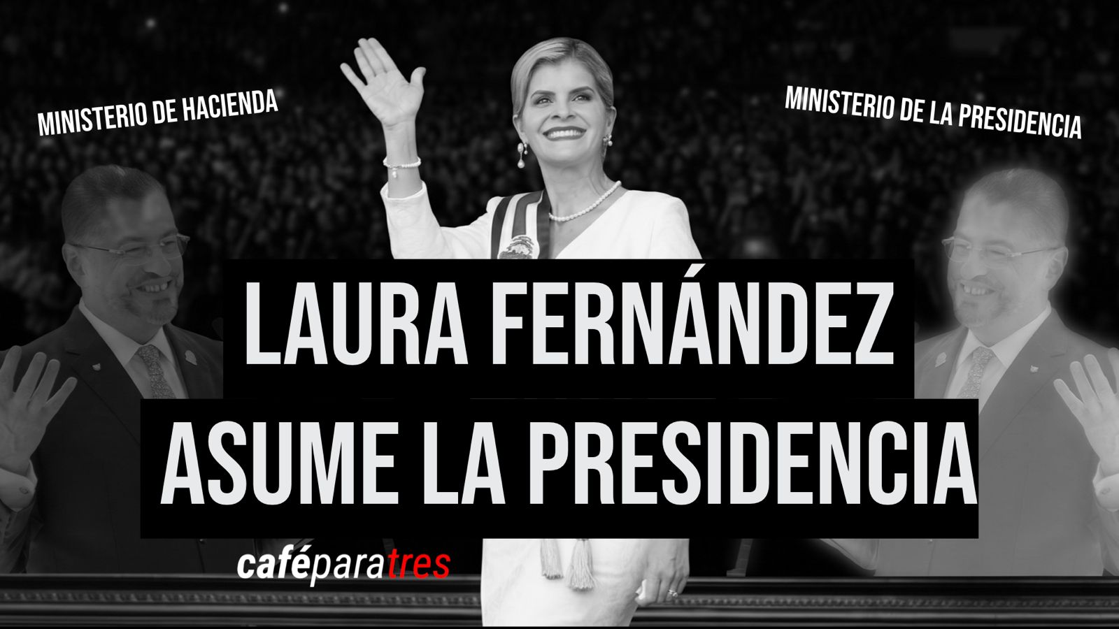 Laura Fernández asume la presidencia