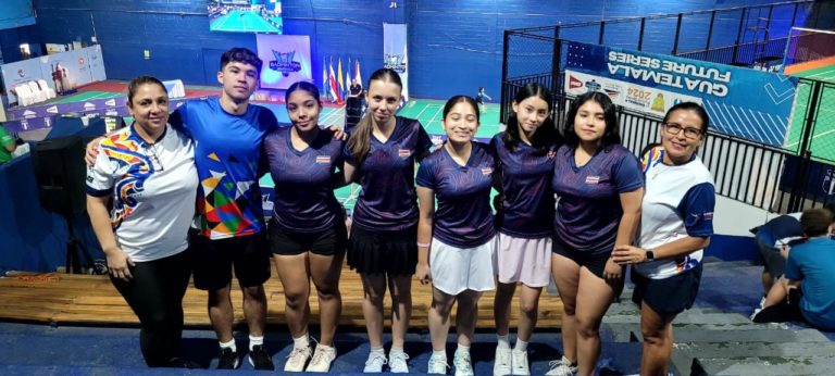 Bádminton tico suma cinco medallas en Guatemala