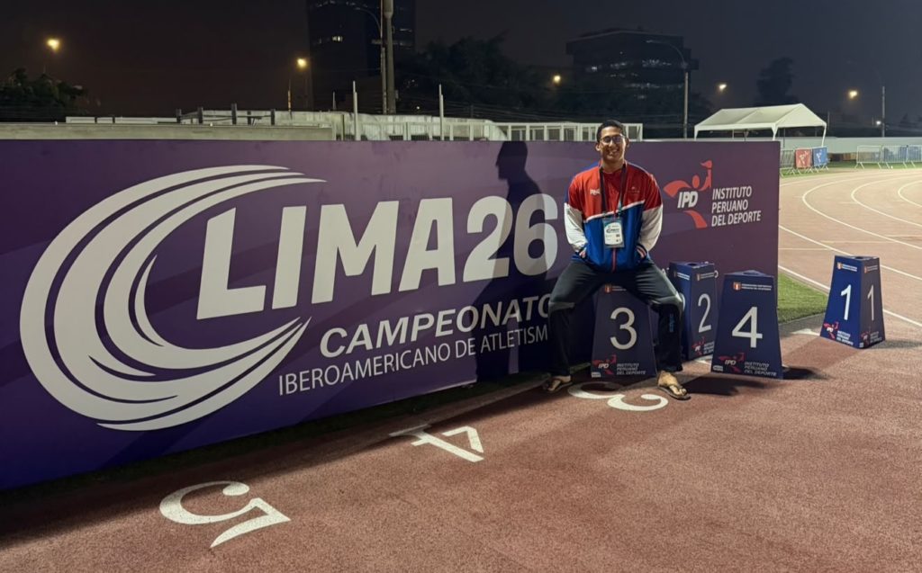 Iván Sibaja rompe el récord nacional y centroamericano de lanzamiento de jabalina en Lima