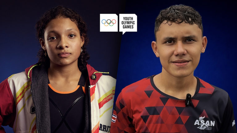 Nadadores Andrés Rojas e Isabella Matarrita representarán a Costa Rica en los Juegos Olímpicos de la Juventud Dakar 2026