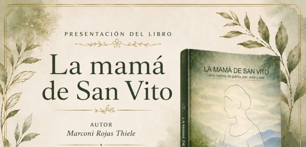 Libro "La mamá de San Vito" será presentado el próximo 8 de julio en la Biblioteca Nacional
