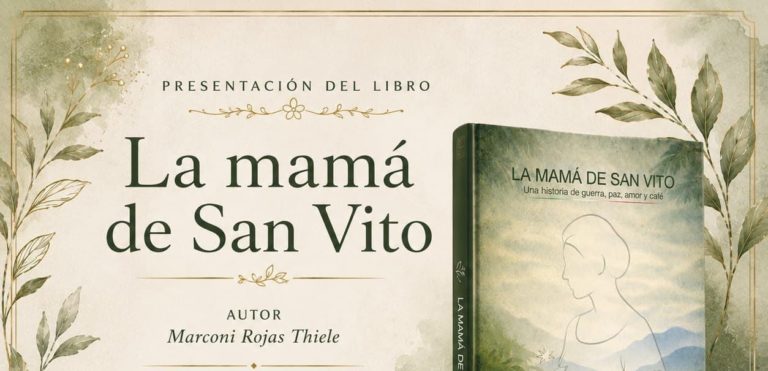 Libro "La mamá de San Vito" será presentado el próximo 8 de julio en la Biblioteca Nacional