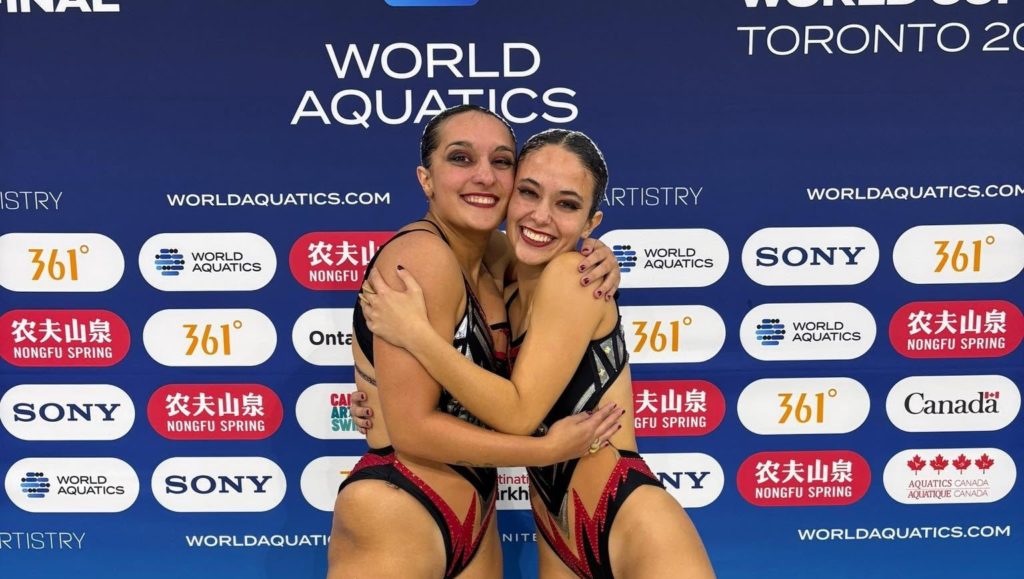 Alfaro y Mitinian firman participación inédita para Costa Rica en Copa Mundial de Natación Artística