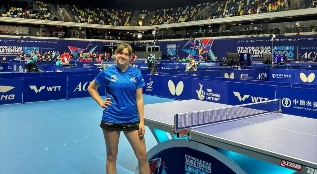 Tenismesista costarricense Lucía Zavaleta ficha con el club francés Vern
