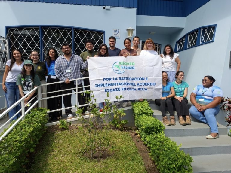 Alianza Escazú busca reactivar discusión sobre ratificación del acuerdo en Costa Rica