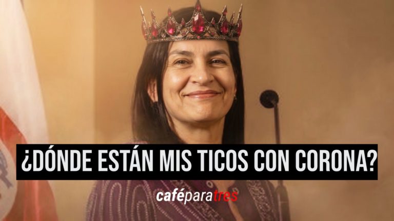 ¿Dónde están mis ticos con corona?