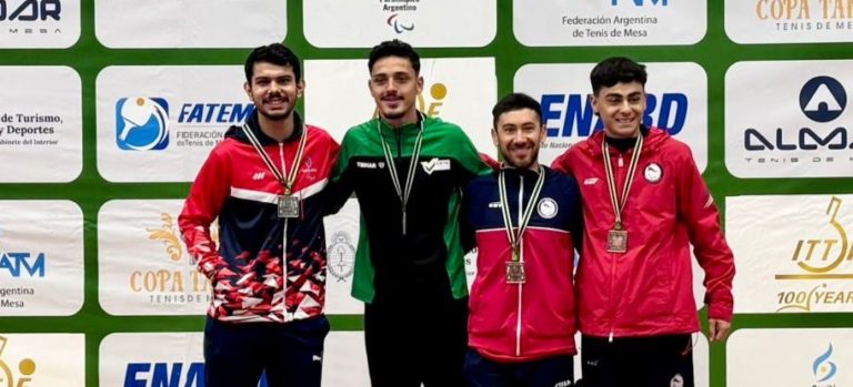 Costa Rica suma plata con Steven Román en el ITTF World Para Future de Argentina