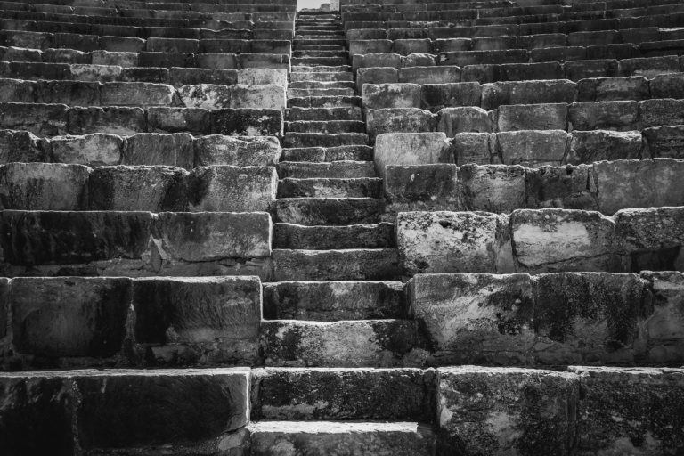 La escalera pública