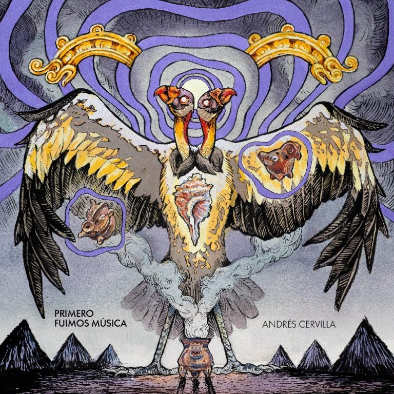 Ilustraciones de nueve artistas nacionales acompañan lanzamiento de disco con sonidos precolombinos