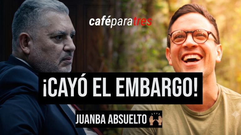 Cayó el embargo (¡Juanba absuelto!)