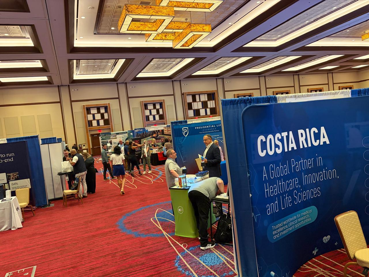 Imagen principal del artículo: Costa Rica fortalece su posicionamiento en servicios globales de salud en convención especializada de Estados Unidos