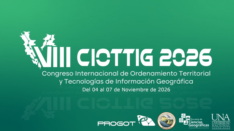 Imagen principal del artículo: UNA organiza el VIII Congreso Internacional de Ordenamiento Territorial y Tecnologías de Información Geográfica
