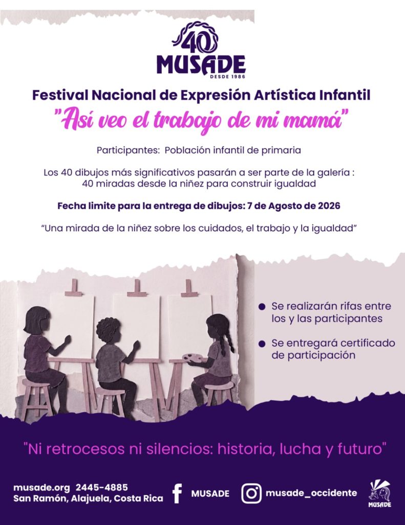 MUSADE convoca a niñez de todo el país a participar en festival artístico