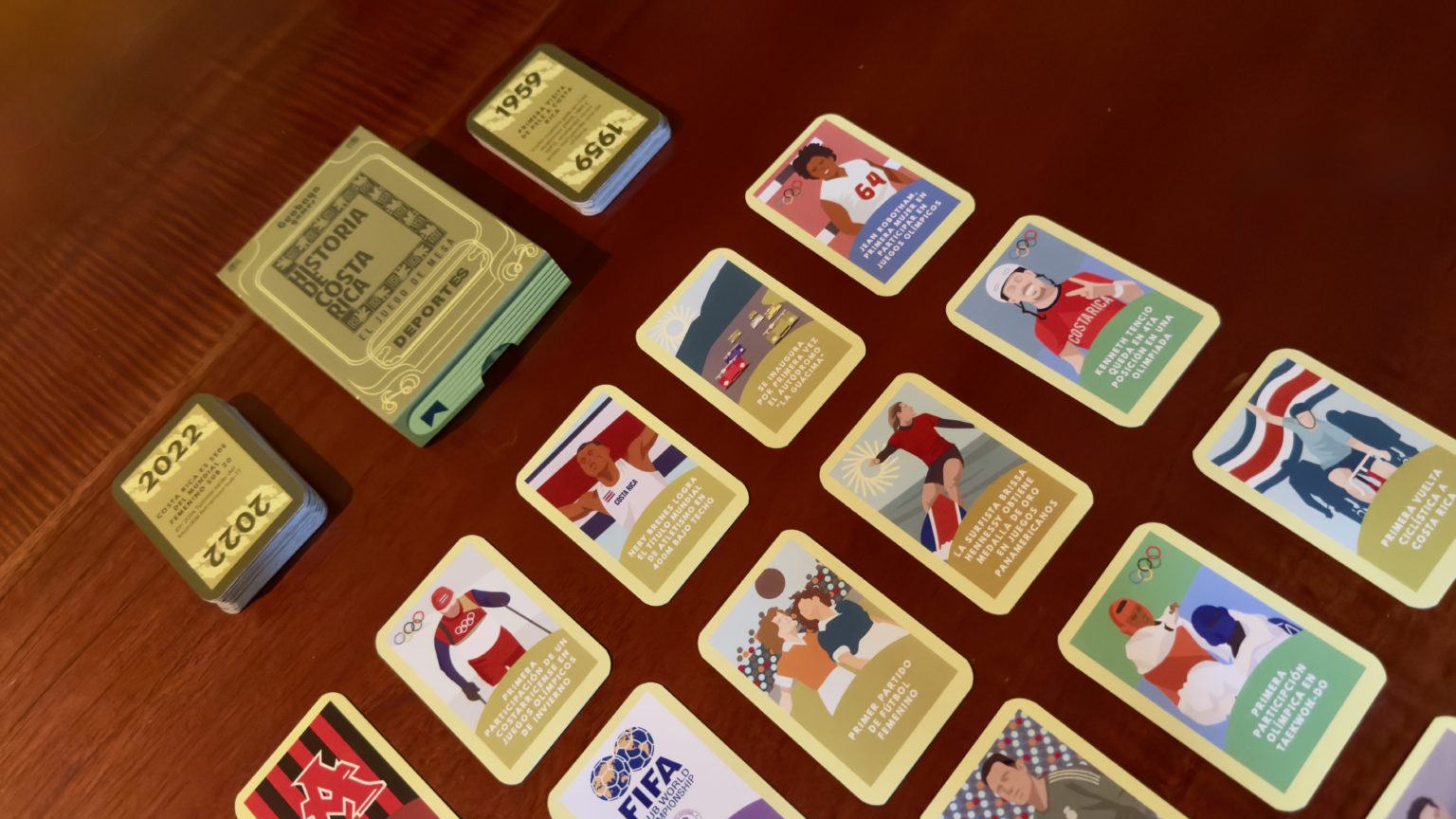 Imagen principal del artículo: Lanzan juego de mesa sobre la historia del deporte costarricense