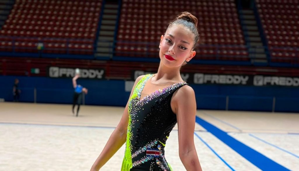 Galilea Álvarez debuta con 16 años en una Copa Mundial de Gimnasia Rítmica