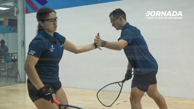 Ráquetbol impulsa el medallero tico en Santo Domingo 2026 con cuatro bronces