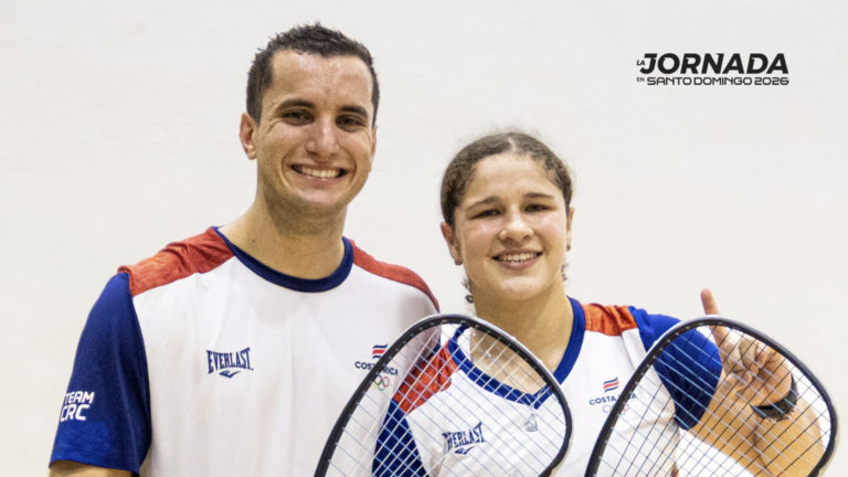 Larissa Faeth y Andrés Acuña rompen el dominio mexicano y ganan oro en el ráquetbol de Santo Domingo 2026