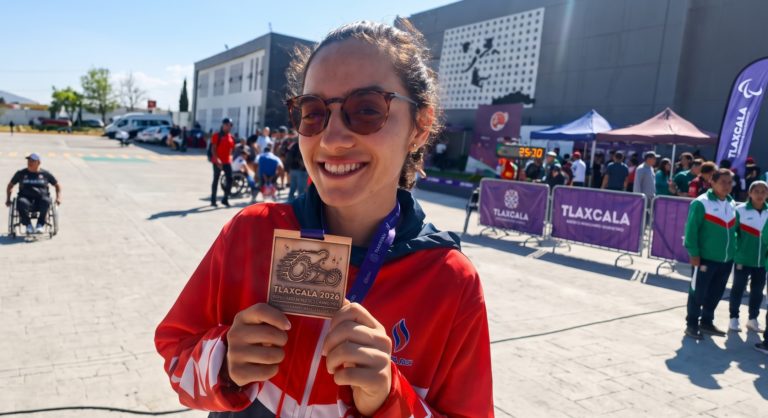 Melissa Calvo gana oro y rompe récord centroamericano en Tlaxcala