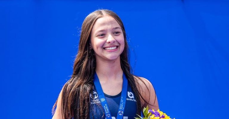 Victoria Arce conquista plata en la Americas Triathlon Junior Cup