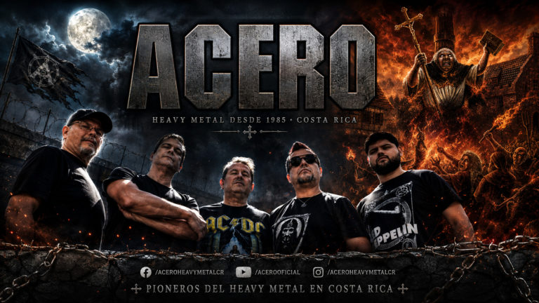 ACERO rescata composiciones de los años 80 en su nuevo álbum "Muerte al Inquisidor"