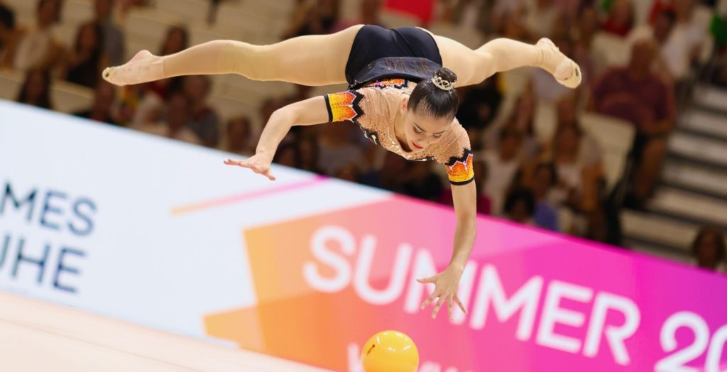 Gloriana Sánchez completa su segundo Mundial de Gimnasia Rítmica