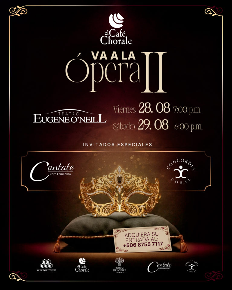 Café Chorale llevará al Teatro Eugene O’Neill un programa de coros y fragmentos célebres de ópera