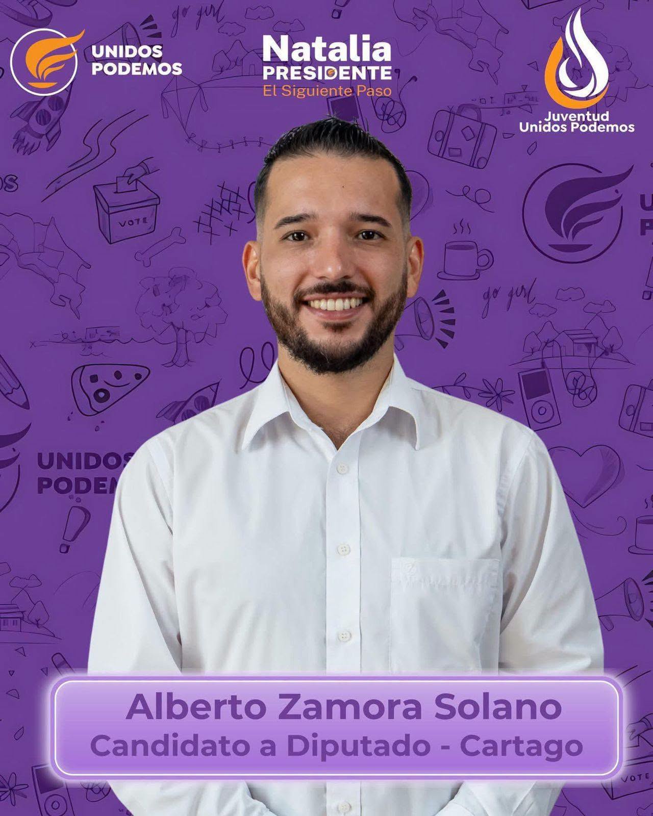 Imagen principal del artículo: Alberto Zamora, dirigente juvenil y excandidato a diputado, entre las víctimas de doble homicidio ocurrido en Turrialba
