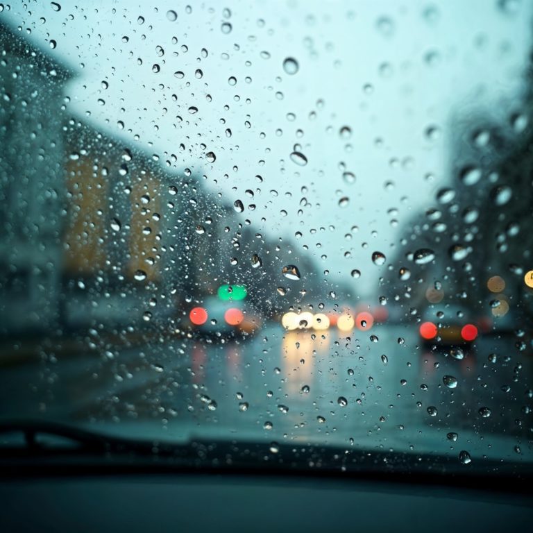 Cinco claves para conducir seguro bajo la lluvia