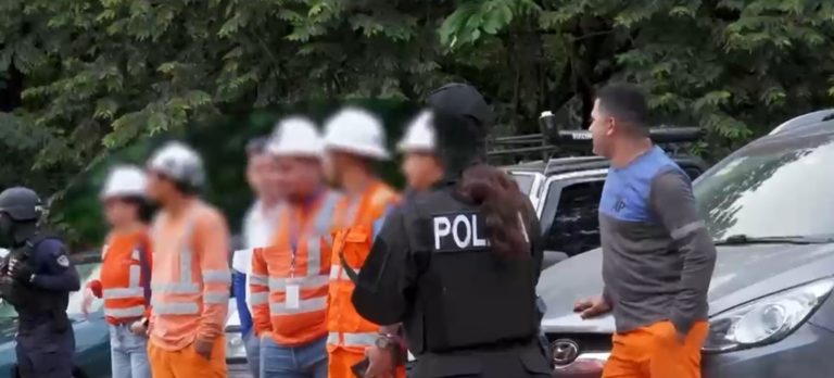 Migración detiene 56 ciudadanos peruanos por trabajar de forma irregular en una mina en Miramar