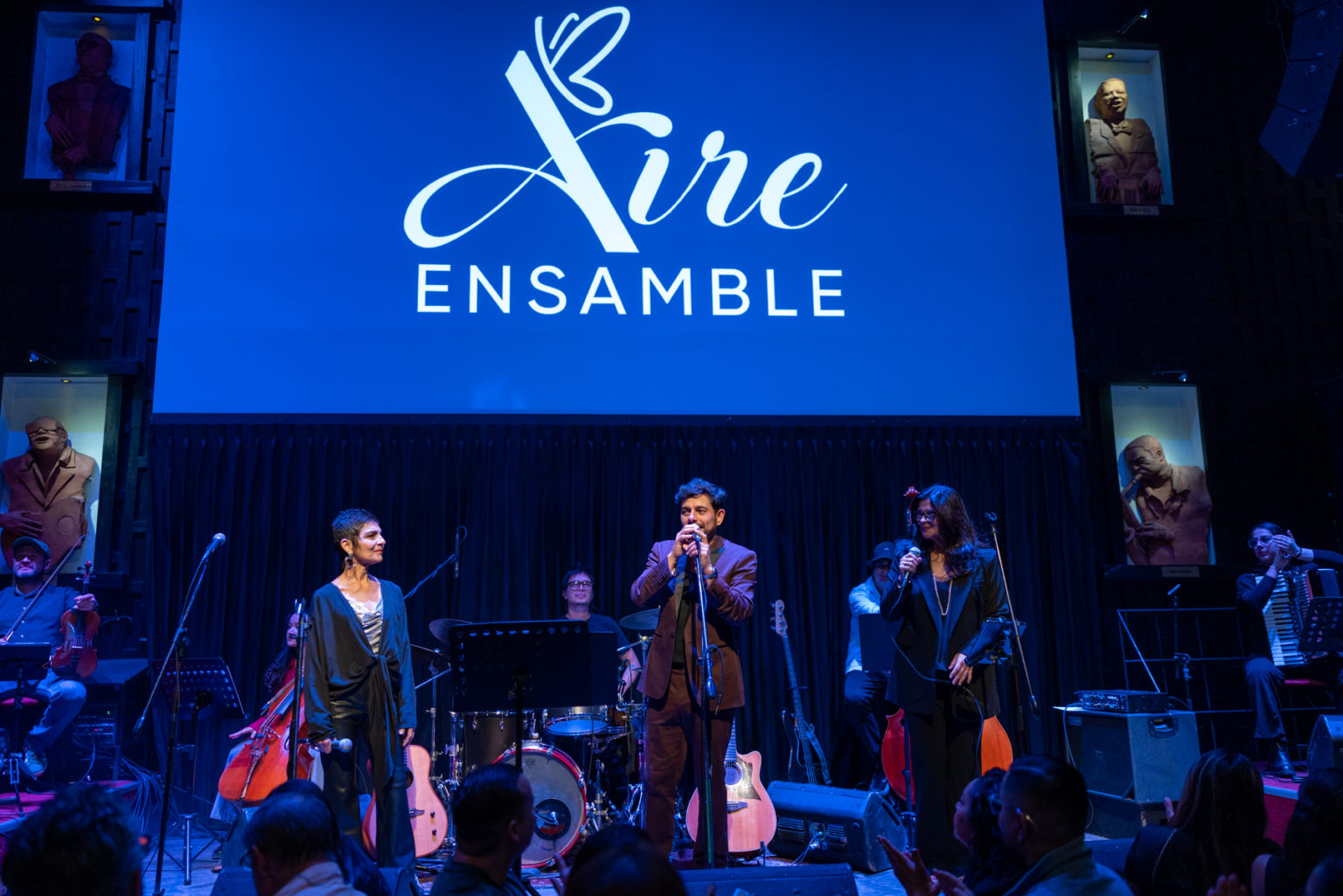 Imagen principal del artículo: Marta Fonseca, Miriam Jarquín y Pedro Capmany volverán a compartir escenario junto a Aire Ensamble