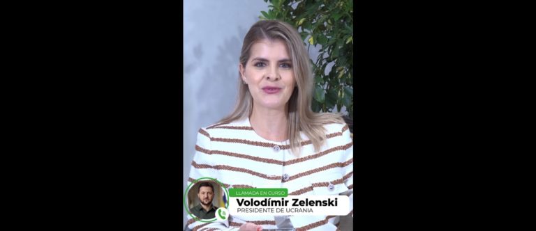 Laura Fernández y Zelensky: ¿qué se nos perdió en Kiev?