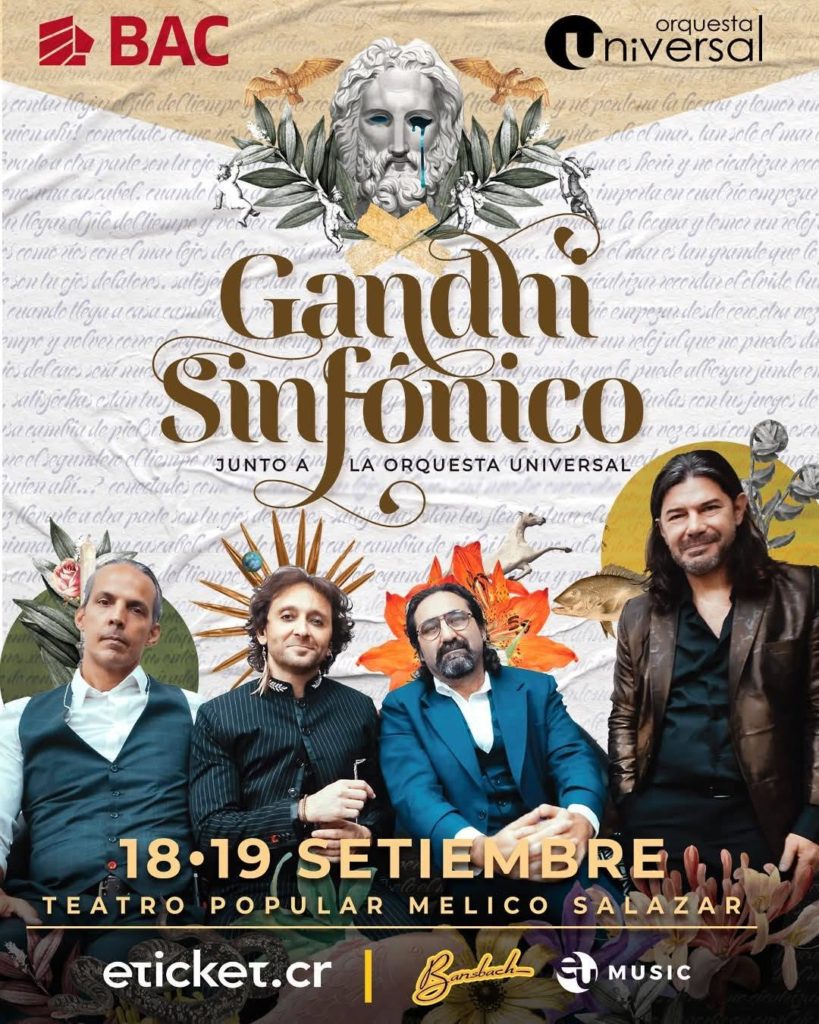 Gandhi Sinfónico en el Teatro Popular Melico Salazar