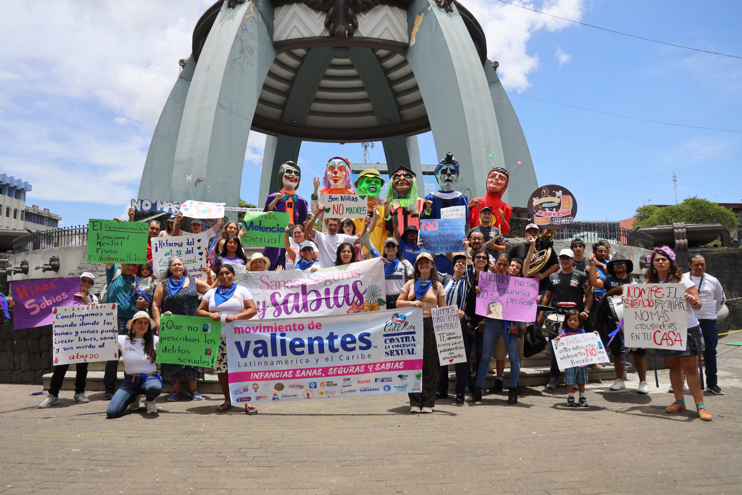 Imagen principal del artículo: Voces Libres convoca a pasacalles contra la violencia sexual infantil en el centro de San José