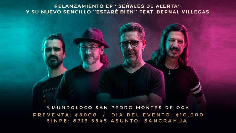 Sancrahua regresará a los escenarios este jueves en Mundoloco