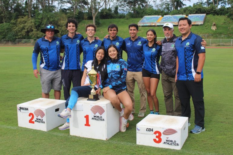 UCR conquista el Campeonato Nacional de Asociaciones de Atletismo