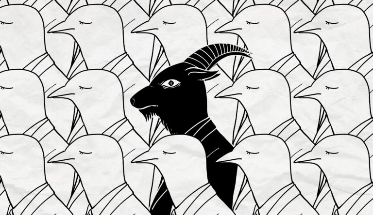 Atraparon al Diablo, pero andan repartiendo escapularios