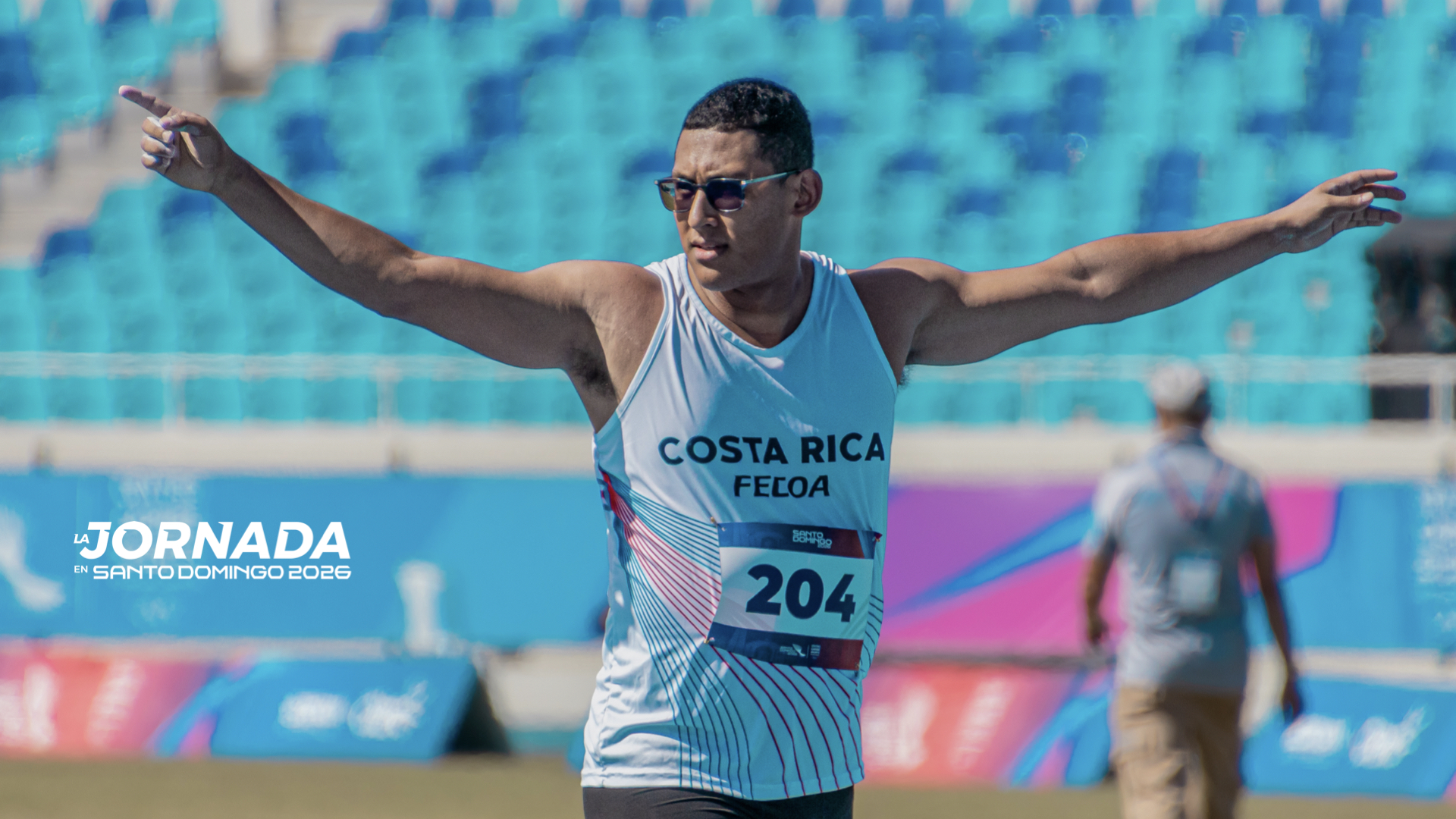 Imagen principal del artículo: Iván Sibaja supera los 80 metros y gana histórica medalla de plata en Santo Domingo 2026