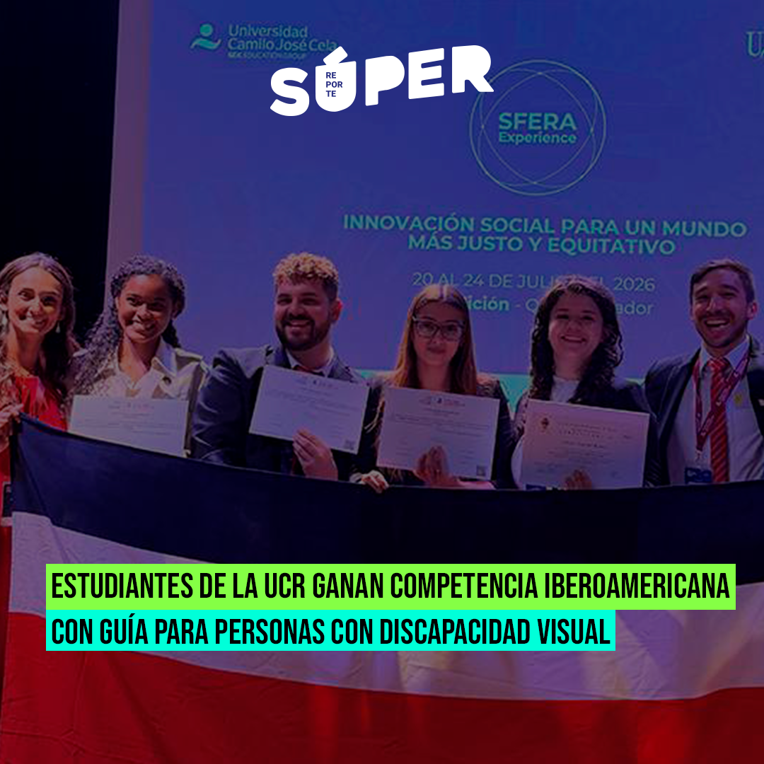 Estudiantes de la UCR ganadores de SFERA Experience