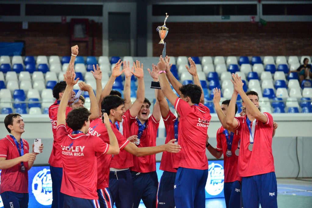 Costa Rica conquista histórica medalla de plata en Copa Panamericana U23 de voleibol