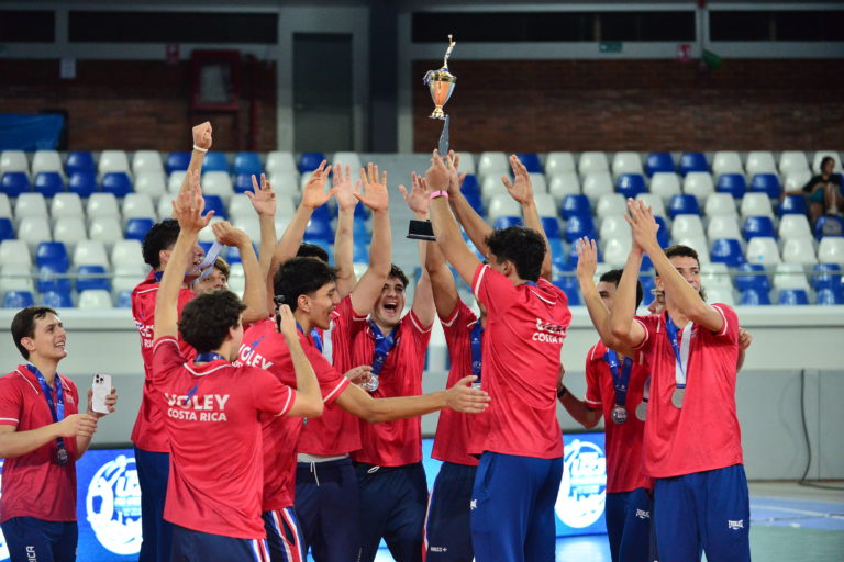 Costa Rica conquista histórica medalla de plata en Copa Panamericana U23 de voleibol