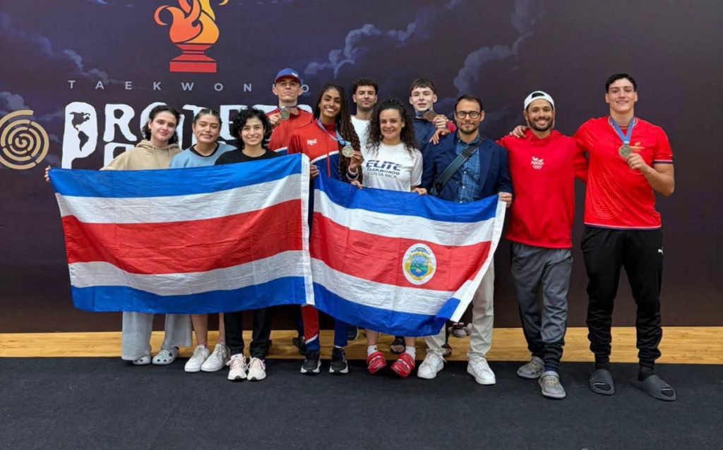 Costa Rica conquista tres oros en el Pan Am Series de Taekwondo en Perú