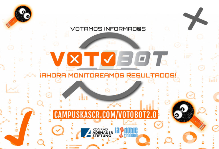 "VotoBOT" se renueva para monitorear avances del Gobierno y la Asamblea Legislativa en 10 temas clave