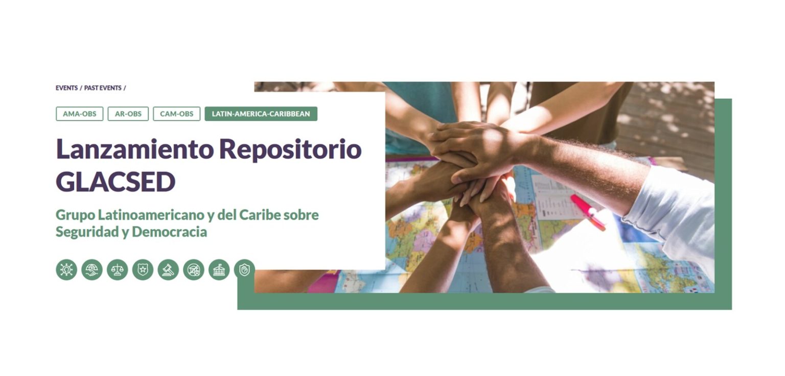 Imagen principal del artículo: GLACSED ofrece a América Latina y el Caribe un repositorio de experiencias para enfrentar el crimen organizado desde la democracia