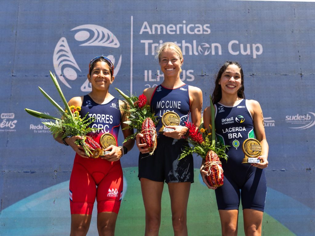 Catalina Torres conquista el bronce en la Copa Americana de Triatlón en Brasil