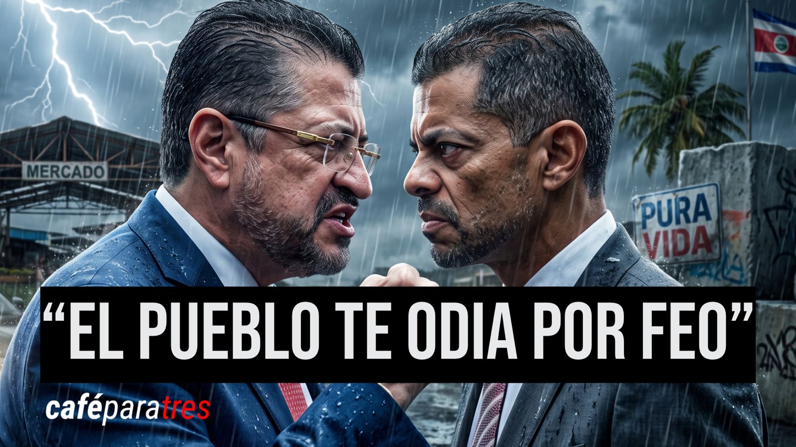 ¡El pueblo te odia por feo!