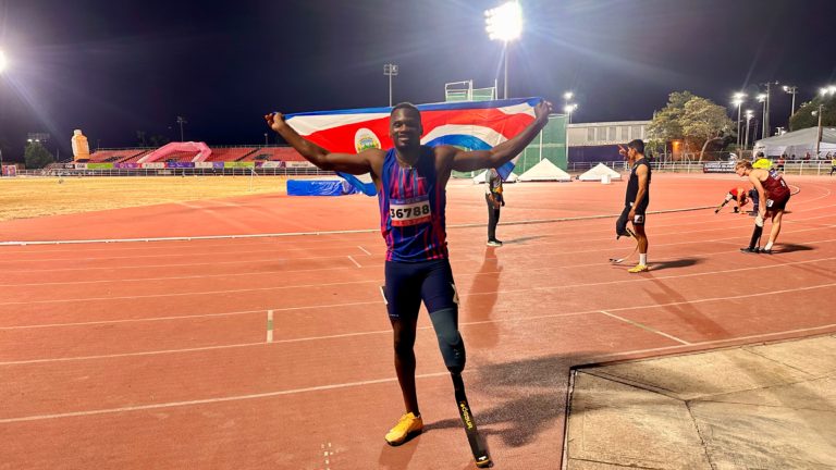 Sherman Güity gana oro en los 100 metros del Grand Prix de Cali
