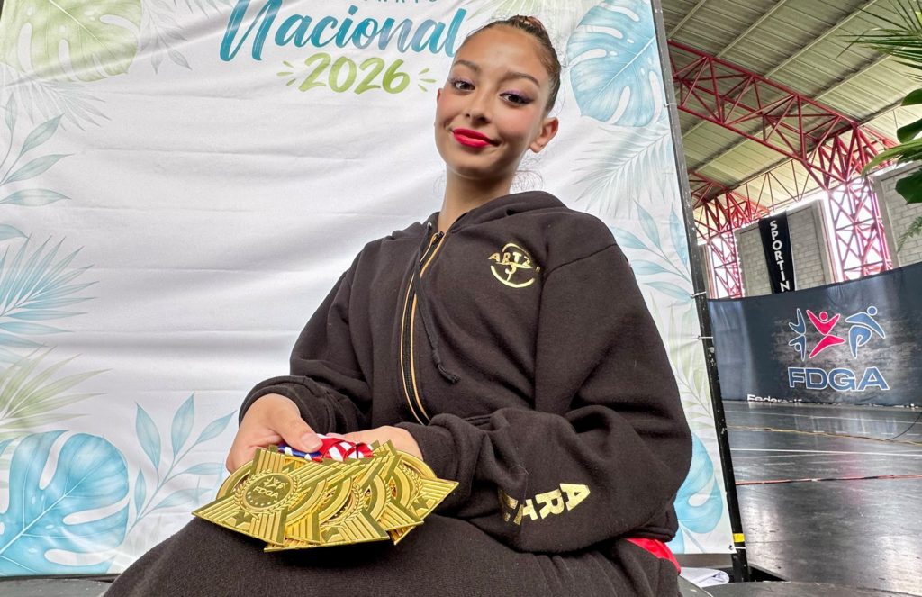 Galilea Álvarez conquista cinco oros y se corona campeona nacional de gimnasia rítmica